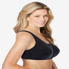 Cotton Back-Close Wireless Bra image number null
