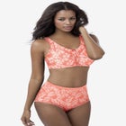 Cotton Back-Close Wireless Bra image number null