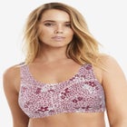 Cotton Back-Close Wireless Bra image number null