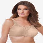 Cotton Back-Close Wireless Bra image number null