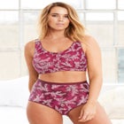 Cotton Back-Close Wireless Bra image number null