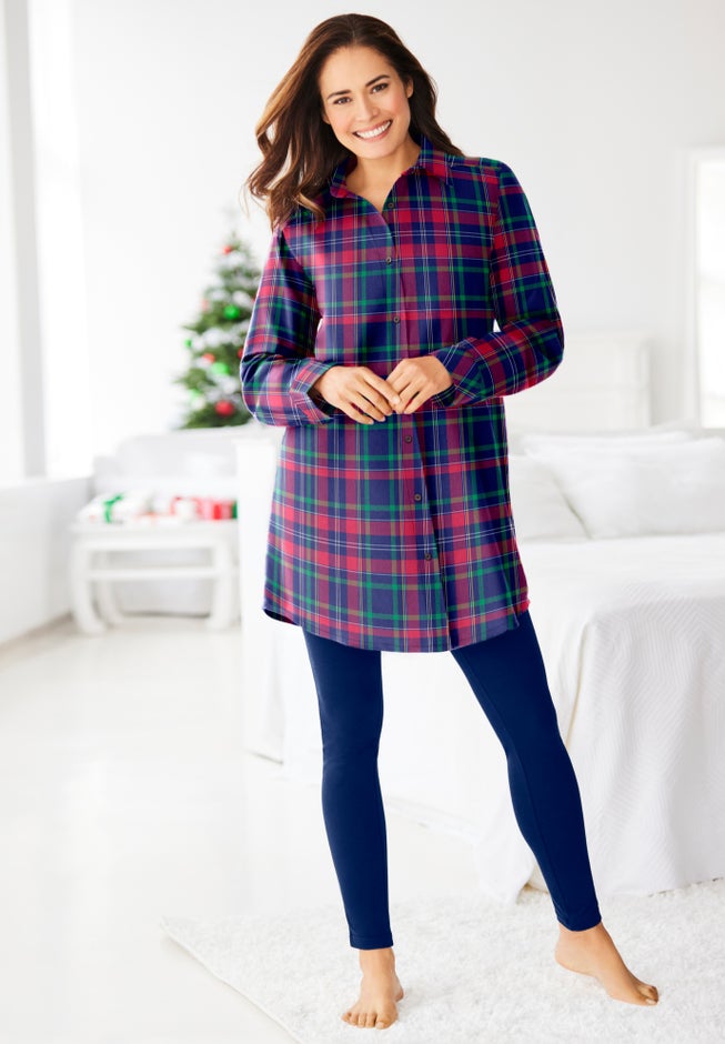 Plaid PJ Set  image number 3