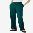 7-Day Knit Straight-Leg Pull-On Pants image number null