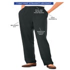 7-Day Knit Straight-Leg Pull-On Pants image number null