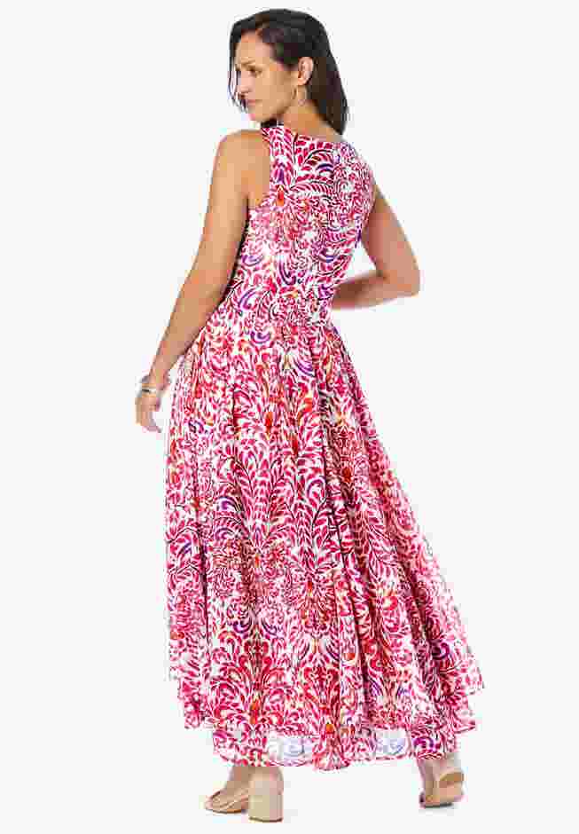 Georgette Flyaway Maxi Dress image number 1