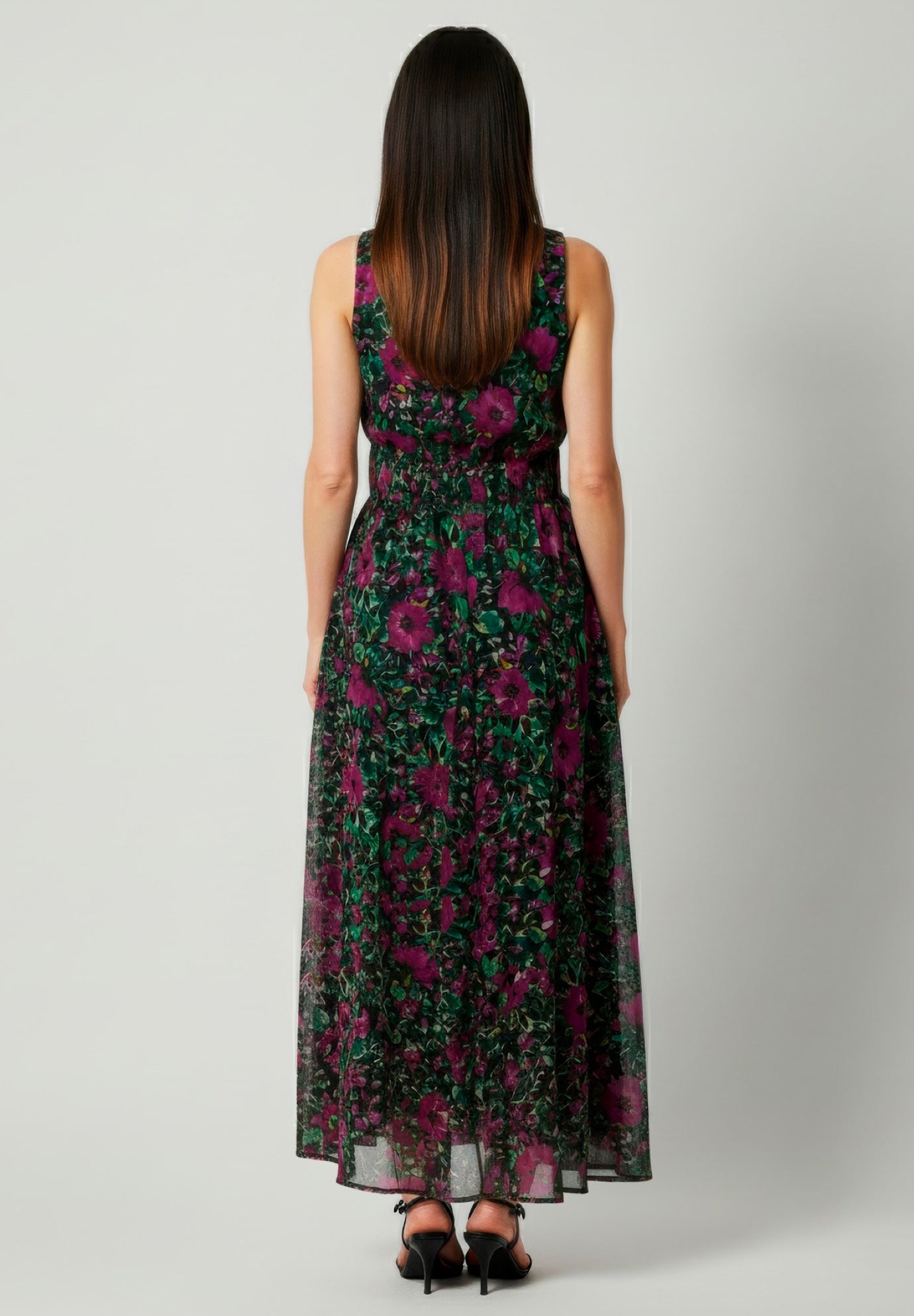 Georgette Flyaway Maxi Dress image number 1