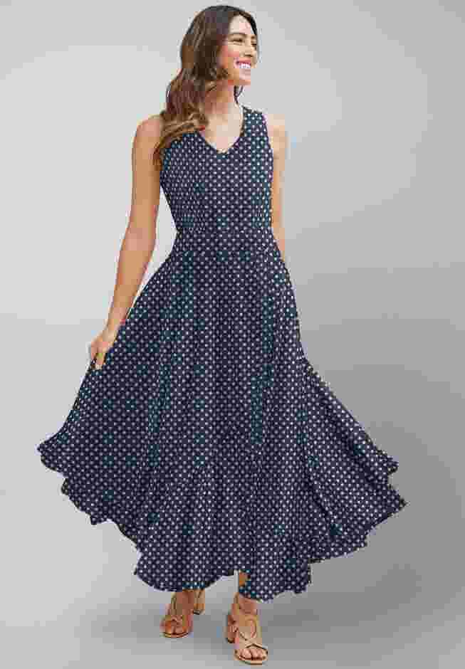 Georgette Flyaway Maxi Dress image number 0
