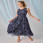 Georgette Flyaway Maxi Dress image number 0