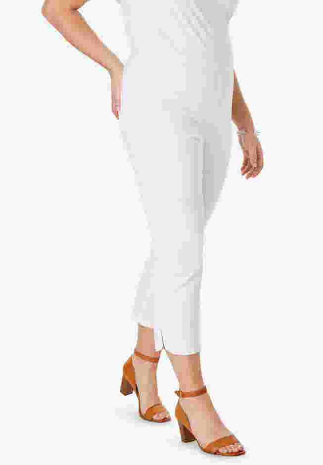 Stretch Denim Crop Jeggings image number 4