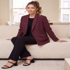 Bi-Stretch Shaped Blazer image number 0