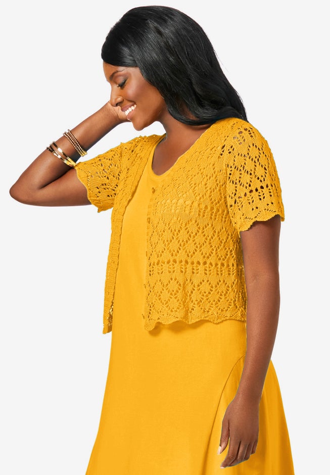 Crochet Shrug image number 2