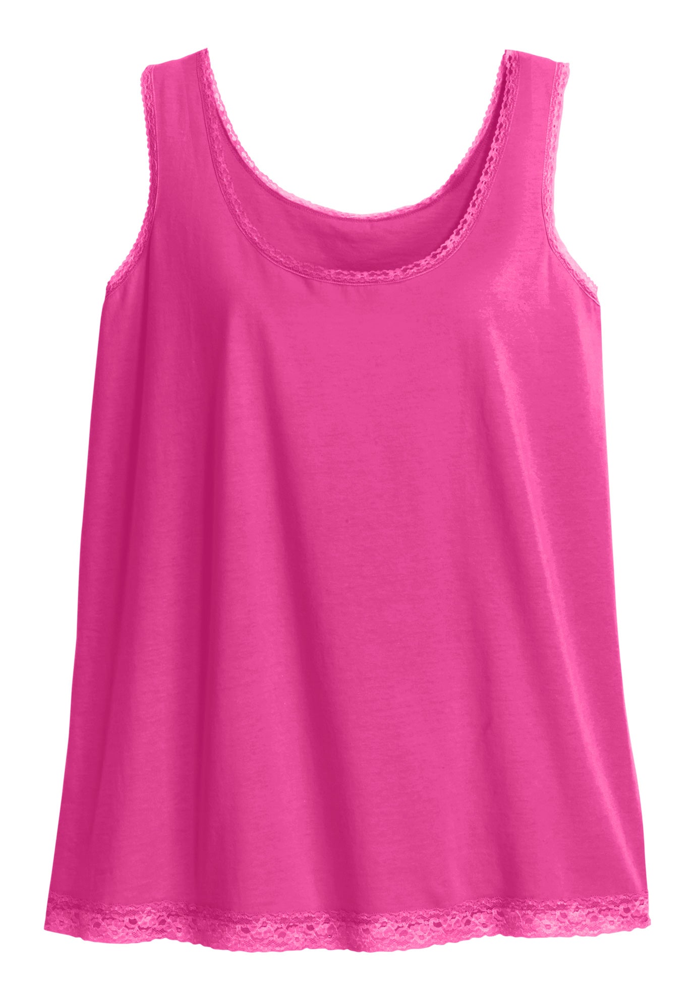 Lace Trim Tank image number 2