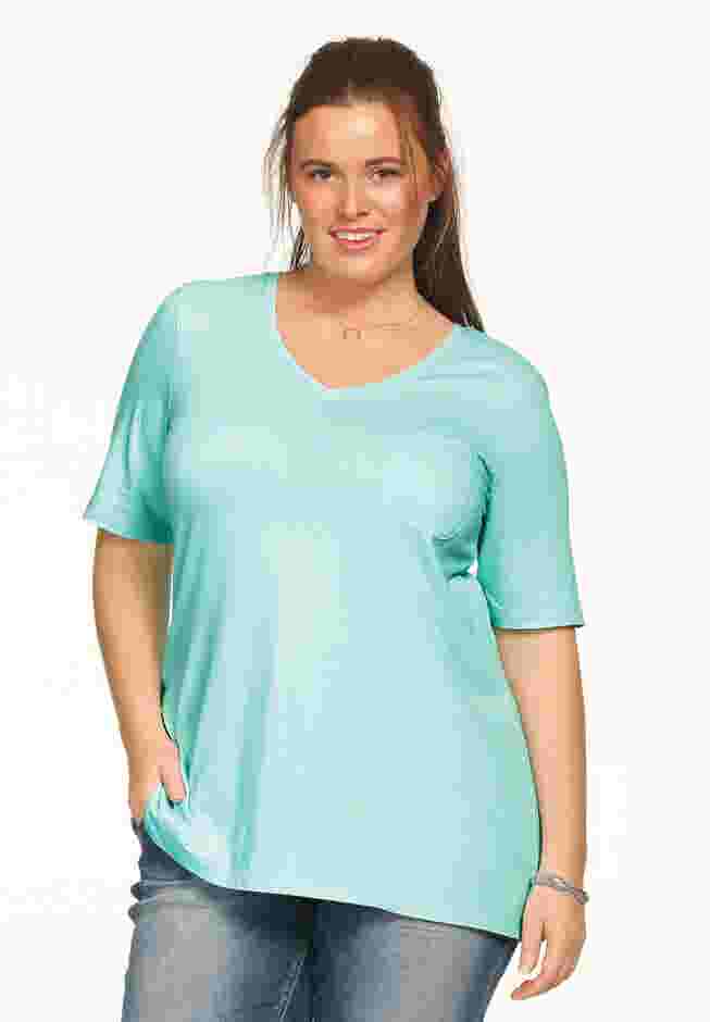 V-neck A-line Tunic image number 2