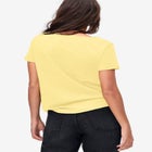 100% Cotton Scoopneck Short Sleeve Graphic Tee image number null