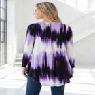 Plus Size Boatneck Swing Ultra Drape Tunic Top image number 1