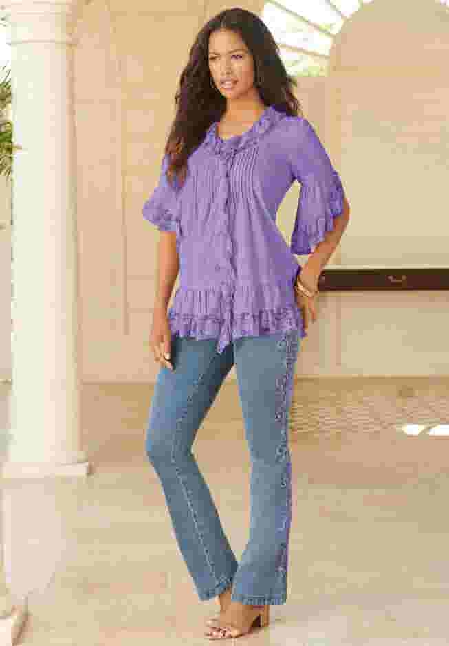 Whitney Lace Shirt image number 3