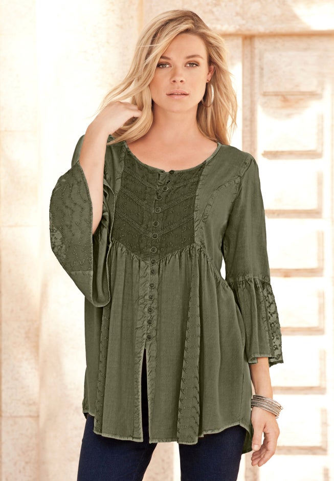 Taylor Acid Wash Big Shirt image number 0