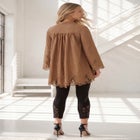 Poplin Embroidered Swing Tunic image number null