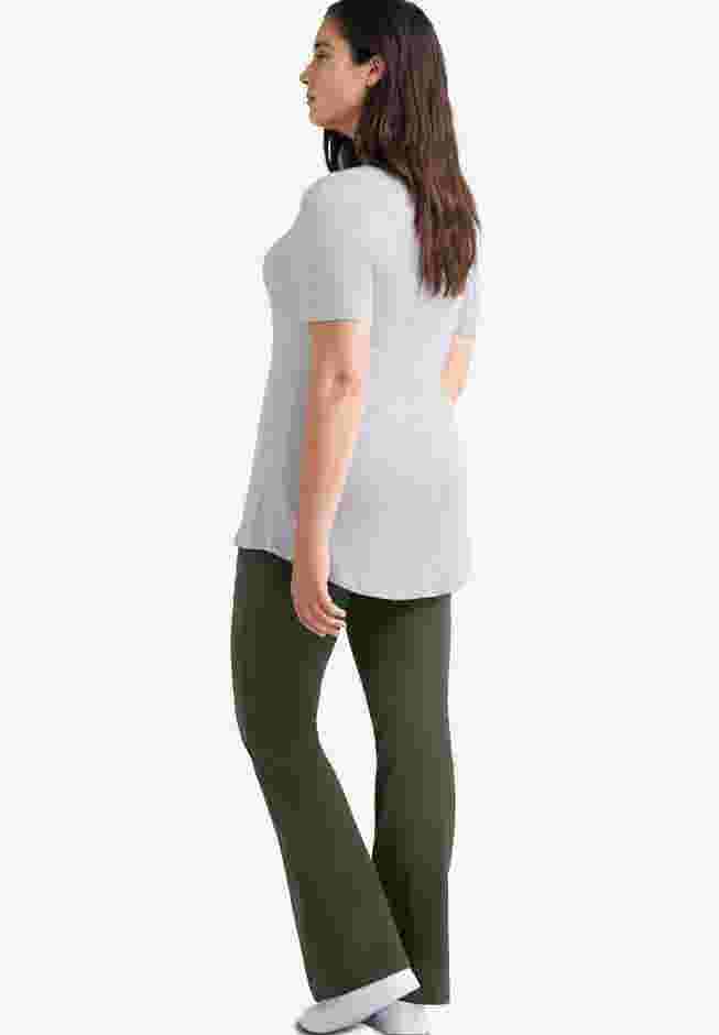 Knit Bootcut Leggings image number 1