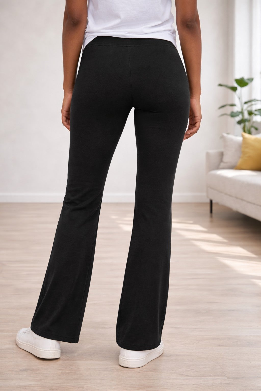 Cotton Spandex Bootcut Leggings image number 1