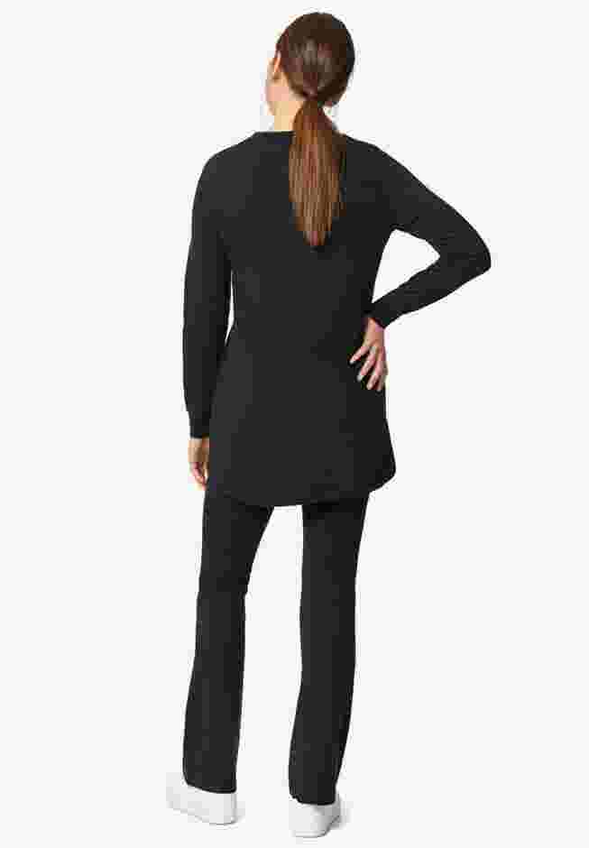 Knit Bootcut Leggings image number 1