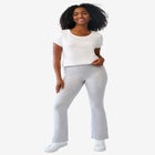 Knit Bootcut Leggings image number null