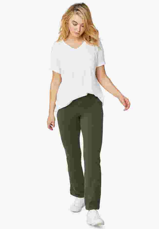 Knit Bootcut Leggings image number 0