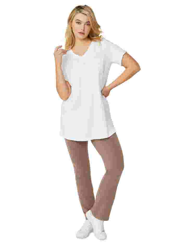 Knit Bootcut Leggings image number 0