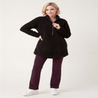 Cotton Spandex Full Length Bootcut Flat Waistband Leggings image number 0