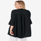 Hi-Low Linen Tunic image number null