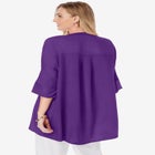 Hi-Low Linen Tunic image number null