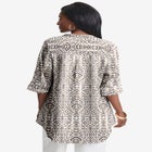 Hi-Low Linen Tunic image number null