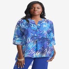 Hi-Low Linen Tunic image number null