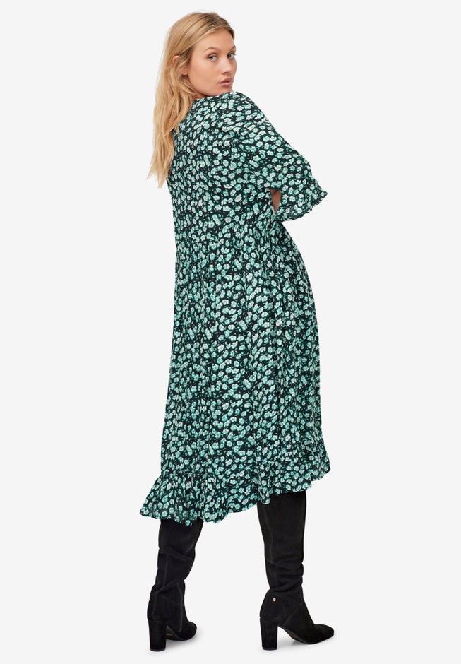 Ruffled Empire Dress image number 1