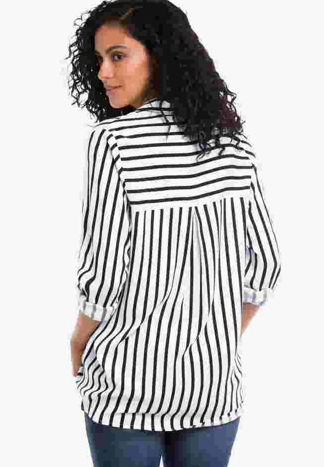 Button Placket Popover Tunic image number 1