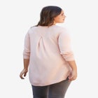 Pleat Back Sweater image number null