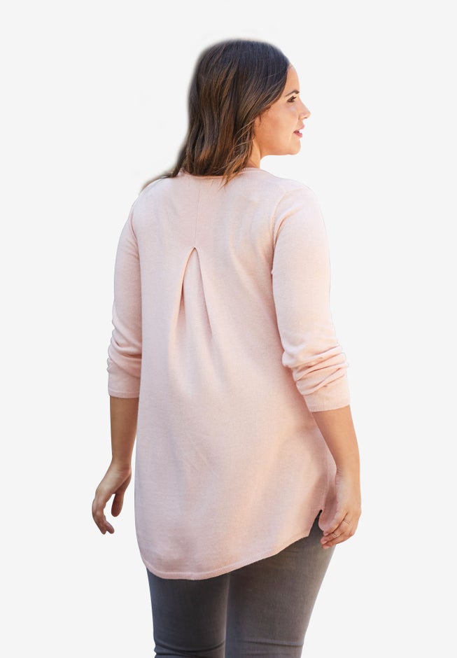 Pleat Back Sweater image number 2
