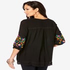 Boho Floral Tunic image number null
