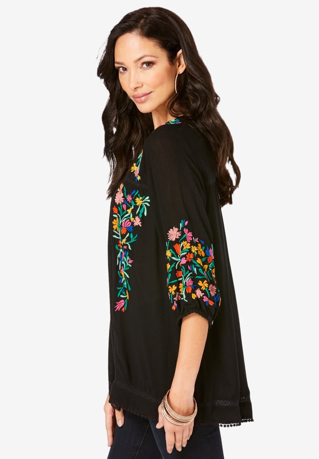 Boho Floral Tunic image number 2