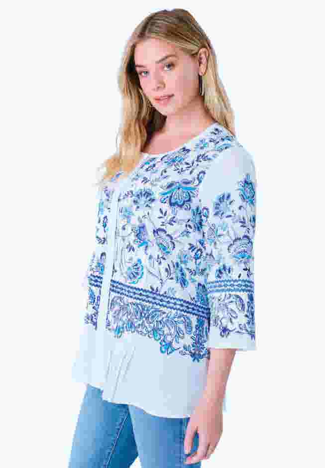 Monique Printed Big Shirt image number 3