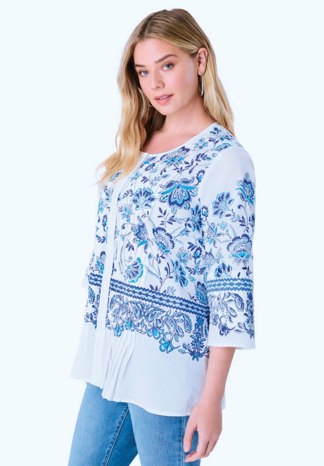 Monique Printed Big Shirt image number 2