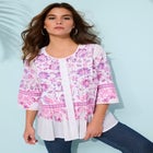 Monique Printed Big Shirt image number null