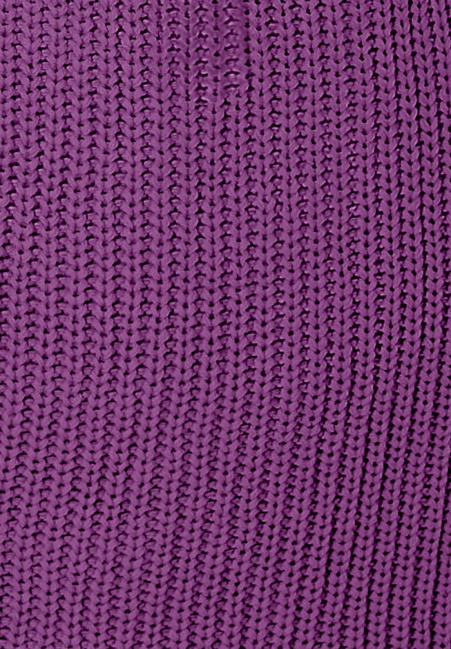 Shaker Button-Front Cardigan Sweater image number 3