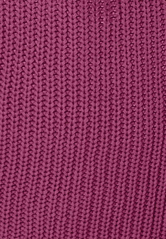 Shaker Button-Front Cardigan Sweater image number 2