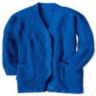 Shaker Button-Front Cardigan Sweater image number 2