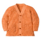 Shaker Button-Front Cardigan Sweater image number 1