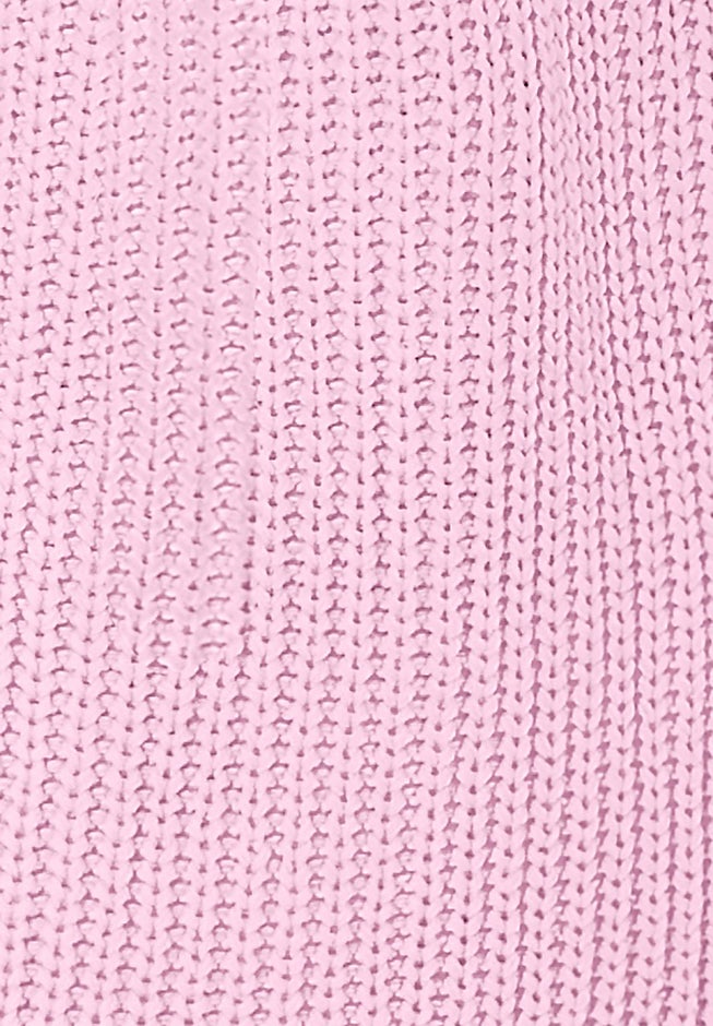 Shaker Button-Front Cardigan Sweater image number 3