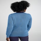 Tie-Neck Sweater image number null