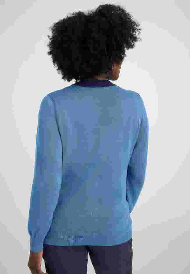 Tie-Neck Sweater image number 1