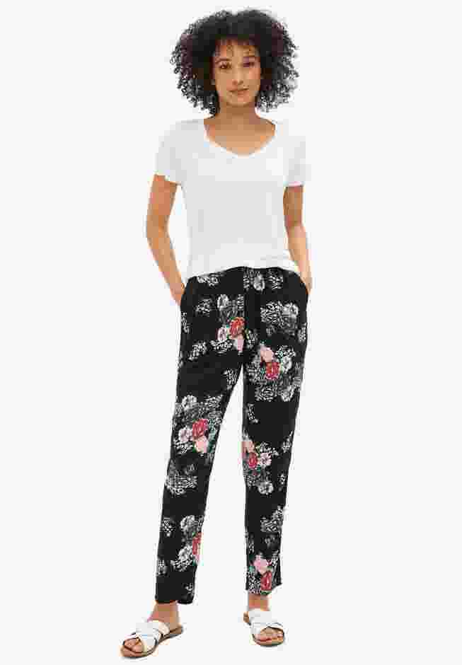 Woven Soft Pants image number 0